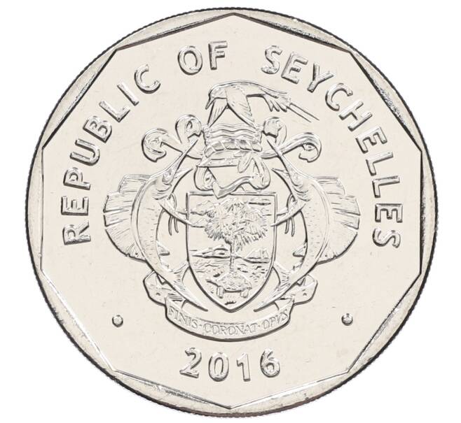 Монета 5 рупий 2016 года Сейшелы (Артикул: K12-64288) — Фото №2