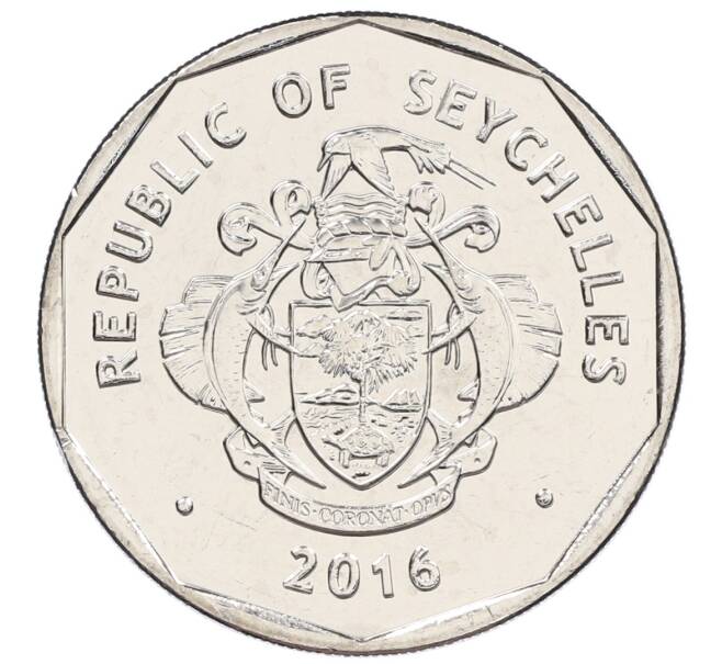 Монета 5 рупий 2016 года Сейшелы (Артикул: K12-64291) — Фото №2
