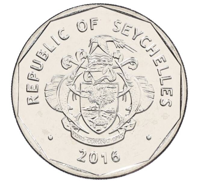 Монета 5 рупий 2016 года Сейшелы (Артикул: K12-64302) — Фото №2