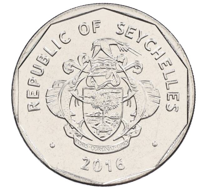 Монета 5 рупий 2016 года Сейшелы (Артикул: K12-64337) — Фото №2