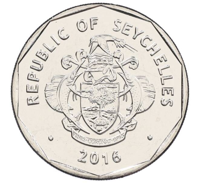 Монета 5 рупий 2016 года Сейшелы (Артикул: K12-64342) — Фото №2