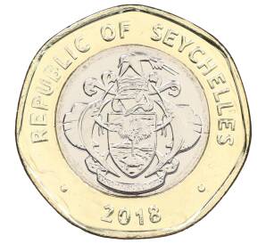 10 рупий 2018 года Сейшелы — Фото №2
