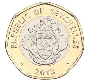 10 рупий 2018 года Сейшелы — Фото №2