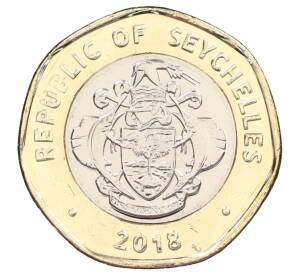 10 рупий 2018 года Сейшелы — Фото №2