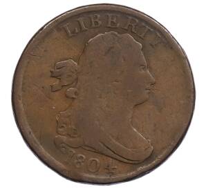 1/2 цента 1804 года США — Фото №1