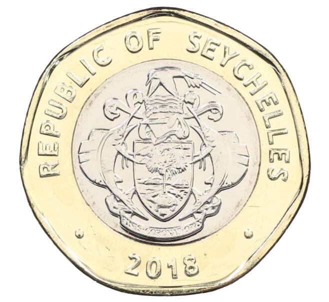 Монета 10 рупий 2018 года Сейшелы (Артикул: K12-64440) — Фото №2