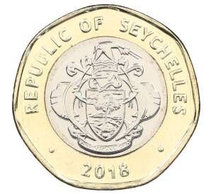 10 рупий 2018 года Сейшелы