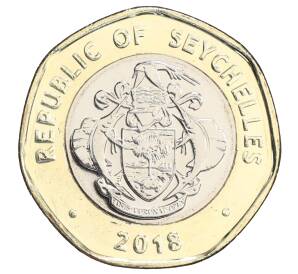 10 рупий 2018 года Сейшелы