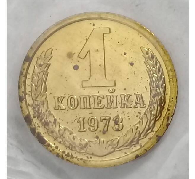 Монета 1 копейка 1973 года (Артикул M1-31207)
