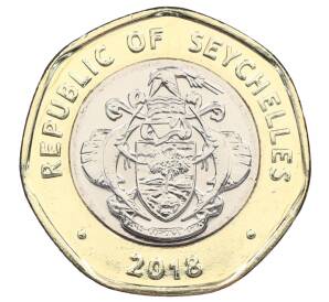 10 рупий 2018 года Сейшелы