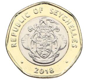 10 рупий 2018 года Сейшелы