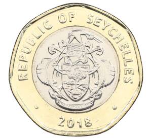 10 рупий 2018 года Сейшелы