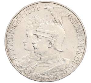 5 марок 1901 года Германия (Пруссия) «200-летие Пруссии» — Фото №1