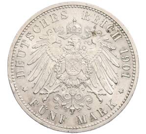 5 марок 1901 года Германия (Пруссия) «200-летие Пруссии» — Фото №2