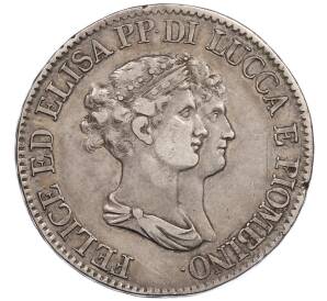5 франков 1807 года Лукка и Пьомбиньо — Фото №1