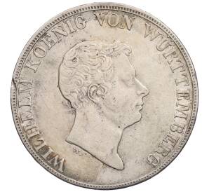 1 талер 1837 года Вюртемберг — Фото №1