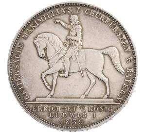2 талера 1839 года Бавария «Максимилиан I — курфюрст Баварии» — Фото №1