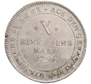 1 талер 1796 года Франкфурт — Фото №1