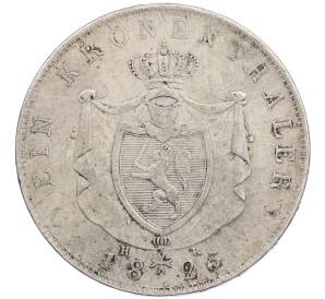 1 кроненталер 1825 года Гессен-Дармштадт — Фото №2