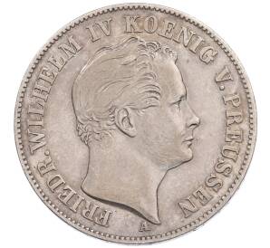 1 талер 1852 года A Пруссия «Горный талер» — Фото №2