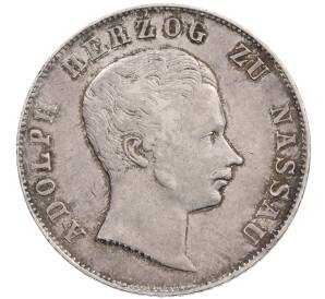 2 гульдена 1846 года Нассау — Фото №1