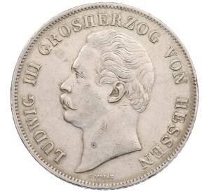 2 гульдена 1854 года Гессен-Дармштадт — Фото №1