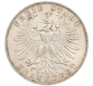 1 талер 1862 года Франкфурт «Немецкий фестиваль стрельбы» — Фото №2