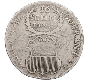 16 шиллингов 1731 года Любек — Фото №1