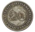 Монета 20 центов 1926 года Стрейтс Сетлментс (Артикул: M2-88412) — Фото №1