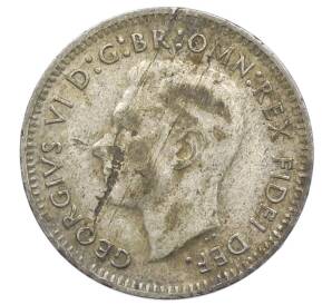 3 пенса 1950 года Австралия