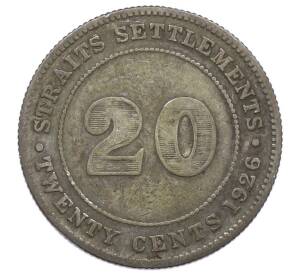 20 центов 1926 года Стрейтс Сетлментс