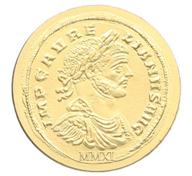 Монета 1 доллар 2011 года Палау «Римская империя — Аврелиан» (Артикул: M2-88495) — Фото №1