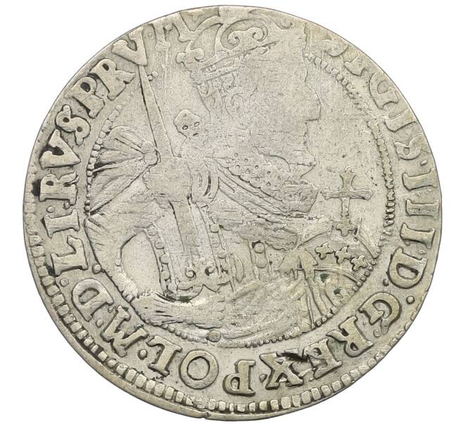 Монета 1 орт (1/4 талера) 1624 года Польша — Сигизмунд III Ваза (Артикул: T11-21396) — Фото №1