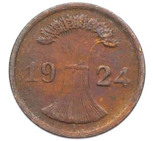 2 рентенпфеннига 1924 года A Германия — Фото №1