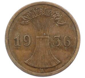 2 рейхспфеннига 1936 года A Германия — Фото №1
