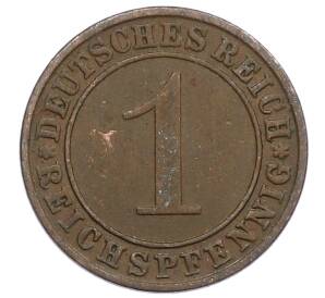 1 рейхспфенниг 1934 года A Германия — Фото №2