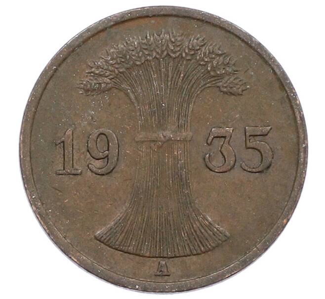 Монета 1 рейхспфенниг 1935 года A Германия (Артикул: M2-88566) — Фото №1
