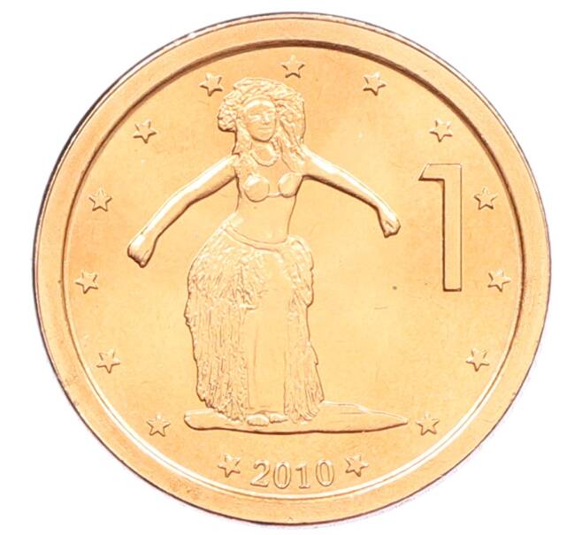 Монета 1 цент 2010 года Острова Кука (Артикул: M2-88574) — Фото №1