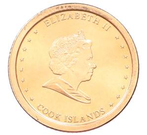 1 цент 2010 года Острова Кука — Фото №2