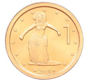 1 цент 2010 года Острова Кука — Фото №1