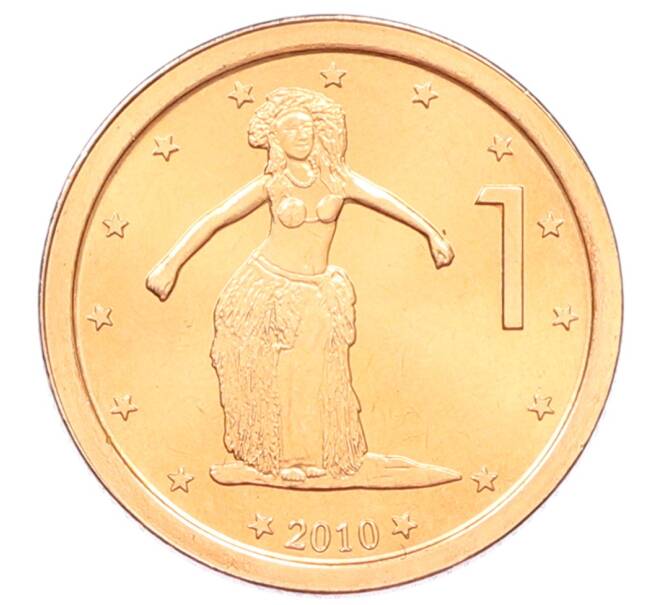 Монета 1 цент 2010 года Острова Кука (Артикул: M2-88576) — Фото №1