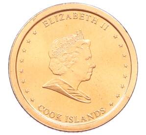 1 цент 2010 года Острова Кука — Фото №2