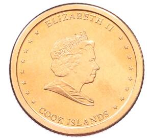 1 цент 2010 года Острова Кука — Фото №2