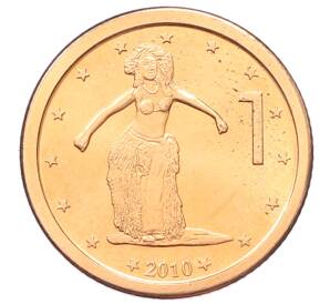 1 цент 2010 года Острова Кука — Фото №1