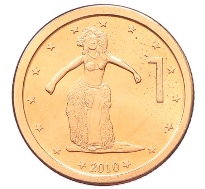 Монета 1 цент 2010 года Острова Кука (Артикул: M2-88580) — Фото №1