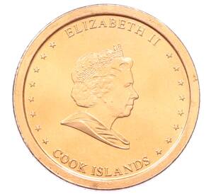 1 цент 2010 года Острова Кука — Фото №2
