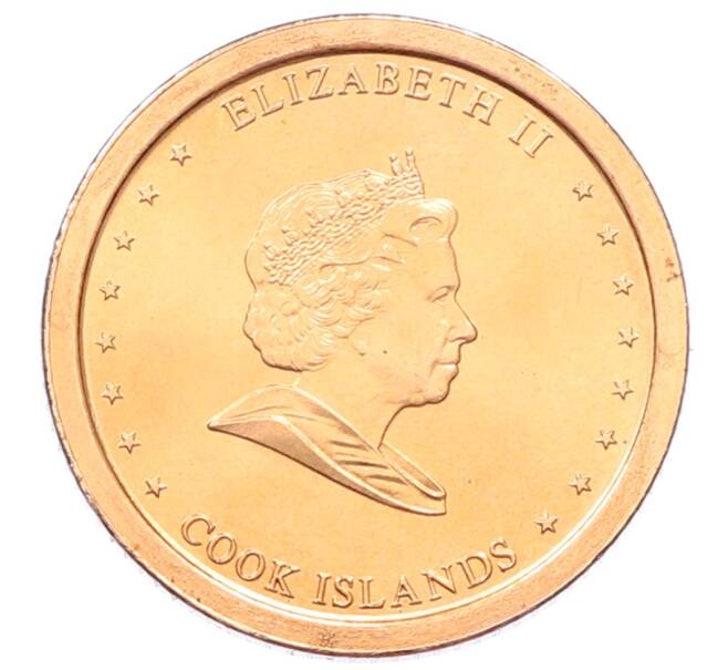 Монета 1 цент 2010 года Острова Кука (Артикул: M2-88580) — Фото №2