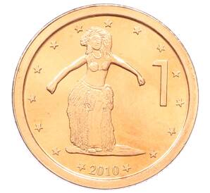 1 цент 2010 года Острова Кука — Фото №1