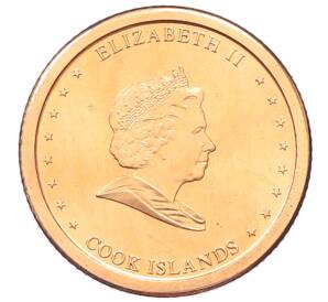 1 цент 2010 года Острова Кука — Фото №2