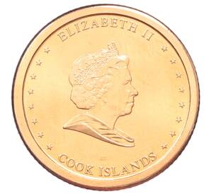 1 цент 2010 года Острова Кука — Фото №2